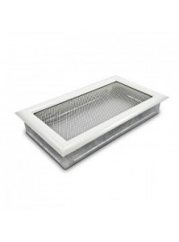 Вентиляційна решітка 4Fire 17х30 см біла півколо з жалюзями