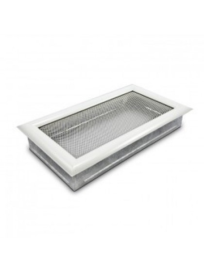 Вентиляційна решітка 4Fire 17х30 см біла півколо з жалюзями