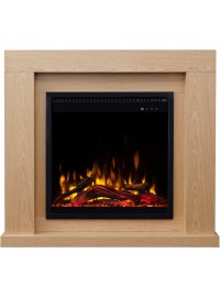 Каминокомплект AFLAMO JOLO Дуб + 3D 60x60