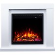 Каминокомплект AFLAMO JOLO Белый + 3D 60x60