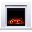 Каминокомплект AFLAMO JOLO Белый + 3D 60x60