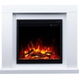 Каминокомплект AFLAMO JOLO Белый + 3D 60x60