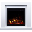 Каминокомплект AFLAMO JOLO Белый + 3D 60x60