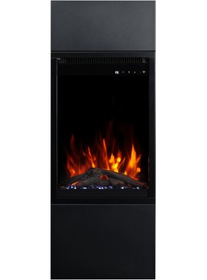 Камінокомплект ALFAMO MILOS 40 Чорний + 3D 60х40