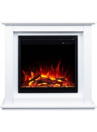 Каминокомплект AFLAMO SUND Белый + 3D 60x60