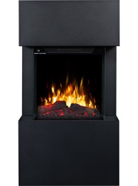Каминокомплект AFLAMO TEXEL Черный + TOWER 46