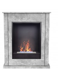 Камінокомплект Aflamo POKER Бетон + BIO 50