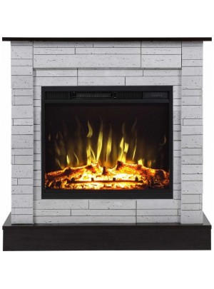 Камінокомплект Aflamo VIGO  Бетон Венге + LED 60