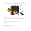 Камінокомплект Aflamo VIGO Чорний + LED 60