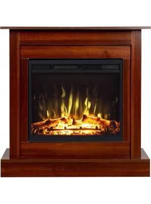 Камінокомплект Aflamo VIGO Горіх + LED 60