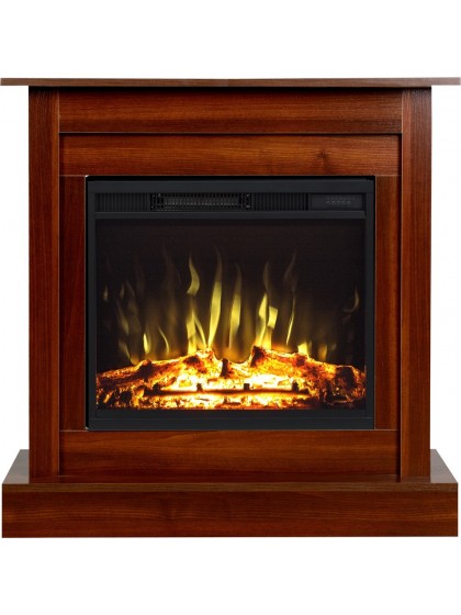 Камінокомплект Aflamo VIGO Горіх + LED 60