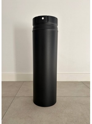 Труба порцеляно-емальована 50 см Ø150 матово-чорна