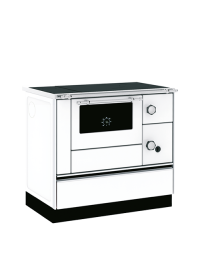 Сталева піч Alfa-Plam ALFA 90 H FAVORIT L Білий