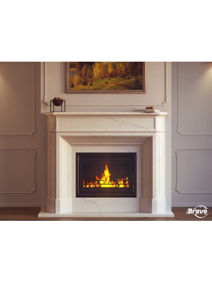 Камінне облицювання Браво Севілья матеріал Crema Marfil/Polaris