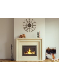 Камінне облицювання Браво Ліон матеріал Botticino/Daino Reale/Volakas