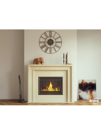 Камінне облицювання Браво Ліон матеріал Botticino/Daino Reale/Volakas Камінне облицювання Браво Ліон матеріал Botticino/Daino Reale/Volakas