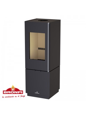 Сталева піч Bronpi BOMBAY F