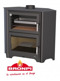 Стальная печь Bronpi MURANO R (с духовкой)