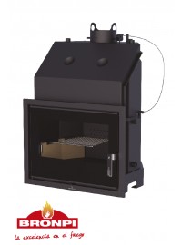 Камінна топка з водяним контуром TECNO-HYDROBRONPI VISION