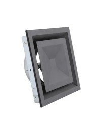 Анемостат Ø100 чорний ASK DARCO