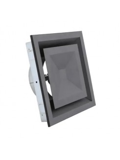 Анемостат Ø100 чорний ASK DARCO