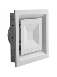 Анемостат квадратний Ø100 білий ASK DARCO