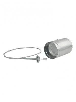 Дросельна заслінка DARCO для регулювання подання повітря Ø110 з силіконовим ущільнювачем