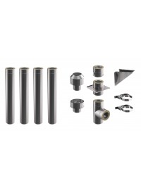 Комплект зовнішнього димоходу DARCO 4,2 м Ø150