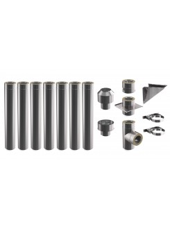 Комплект зовнішнього димоходу DARCO 7,1 м Ø200