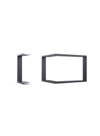 Боковая рамка для воздушной каминной топки Defro Home IMPUSL ME BL/BP M30