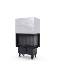 Камінна топка Defro Home INTRA S BP MINI G (чорний шамот)