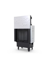 Камінна топка Defro Home INTRA S G (чорний шамот)