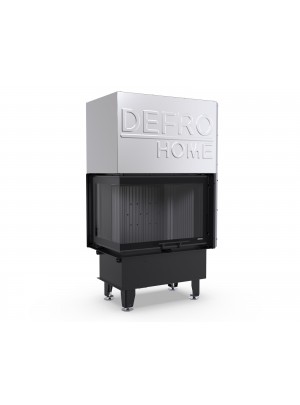 Камінна топка Defro Home INTRA S BL G (чорний шамот)
