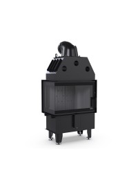 Камінна топка Defro Home INTRA S BL MINI (чорний шамот)