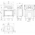 Камінна топка Defro Home INTRA M G