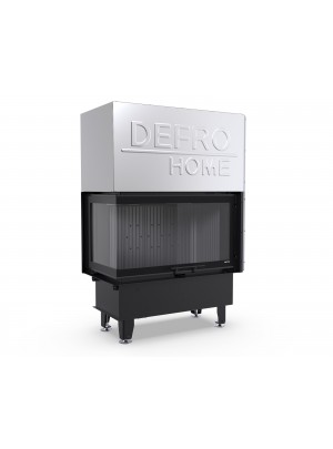 Камінна топка Defro Home INTRA M BL G (чорний шамот)