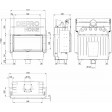 Камінна топка Defro Home INTRA L G