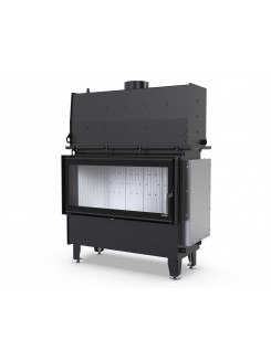 Камінна топка з водяним контуром Defro Home RIVA L SHORT