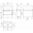 Камінна топка з водяним контуром Defro Home RIVA L SHORT