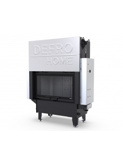 Камінна топка з водяним контуром Defro Home RIVA M G SHORT (чорний шамот)