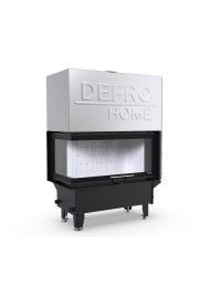 Камінна топка з водяним контуром Defro Home RIVA M BL G SHORT