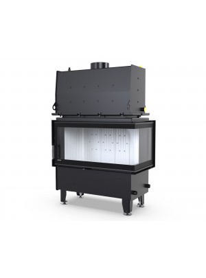 Камінна топка з водяним контуром Defro Home RIVA M BP SHORT 