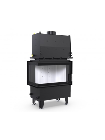 Камінна топка з водяним контуром Defro Home RIVA S BL SHORT