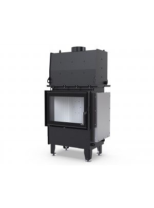 Камінна топка з водяним контуром Defro Home RIVA S SHORT 