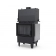 Камінна топка з водяним контуром Defro Home RIVA S SHORT (чорний шамот)