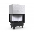 Камінна топка з водяним контуром Defro Home RIVA S BL G SHORT