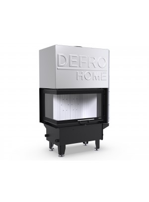 Камінна топка з водяним контуром Defro Home RIVA S BL G SHORT