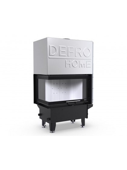 Камінна топка з водяним контуром Defro Home RIVA S BL G SHORT