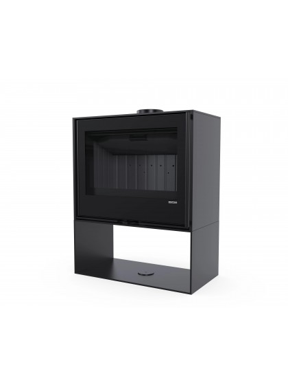 Сталева піч Defro Home CUBEN S (чорний шамот) Сталева піч Defro Home CUBEN S (чорний шамот)