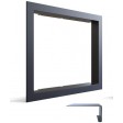 Пряма рамка для повітряної камінної топки Defro Home PORTAL ME M50 глибока